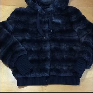 Juicy Couture velour winter coat